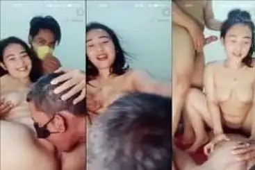 Main Bertiga Sekaligus Bareng Pria Haus Belaian